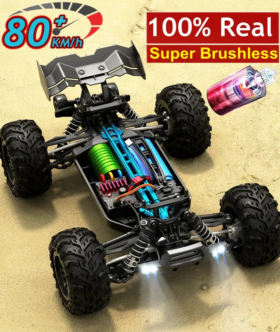 Super Brushless Brushed RC Car