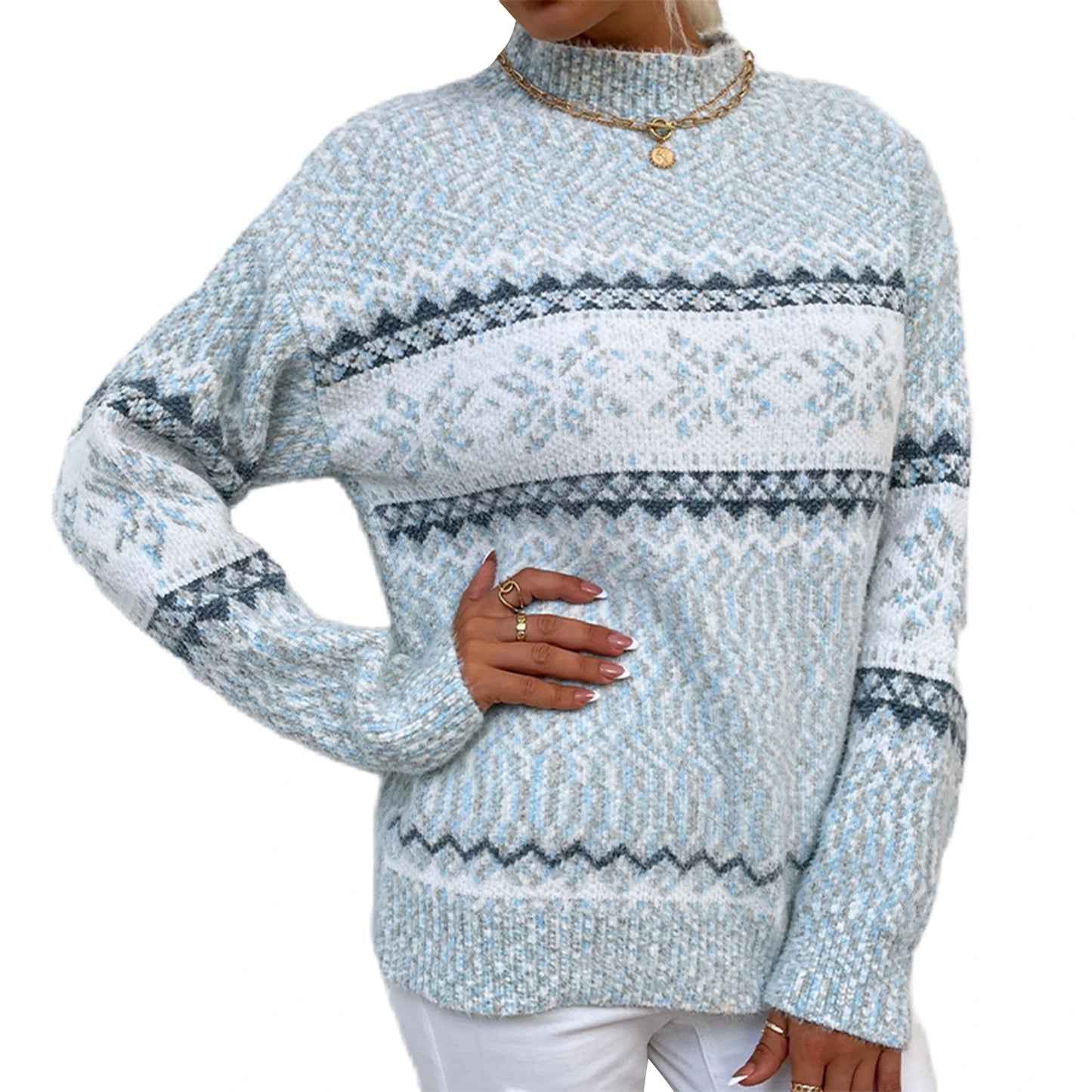 Women's Loose Christmas Knitted Sweater