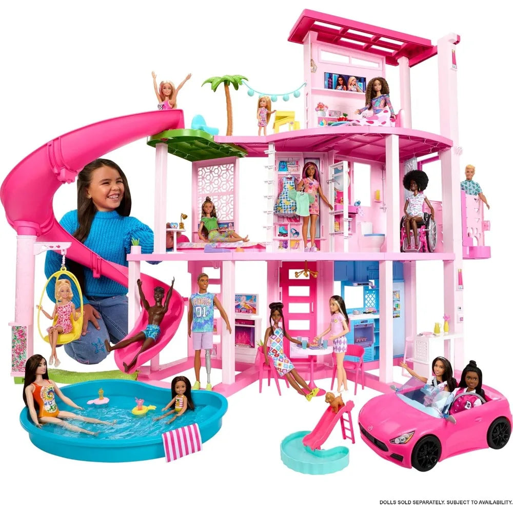Barbie Dreamhouse Playset With 75+ Pieces