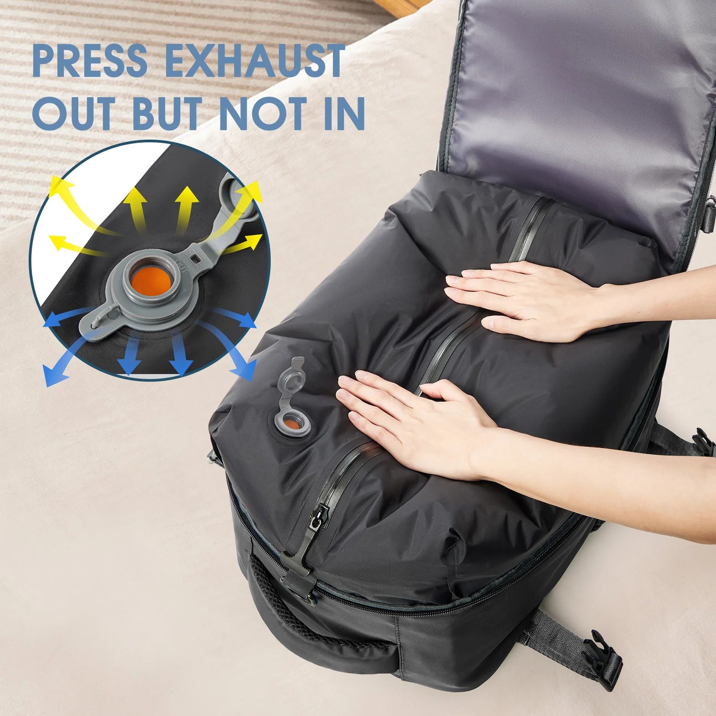 Vacuum Large Travel Backpack