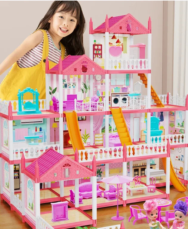 3D Assembly DIY Mini Toy House