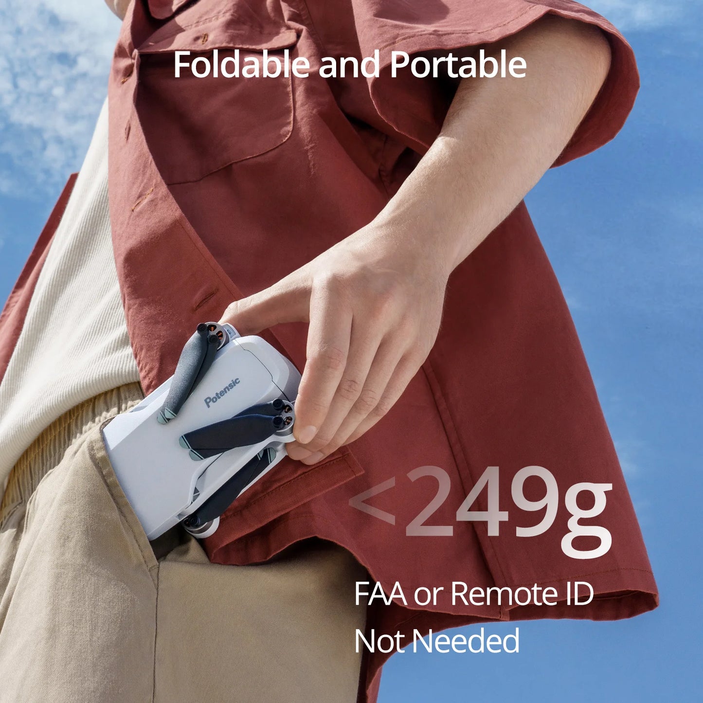 Potensic C0 Mini Drone Professional Camera Drones