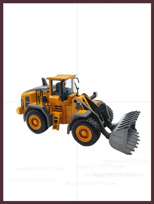 Remote Control Excavator With Lights