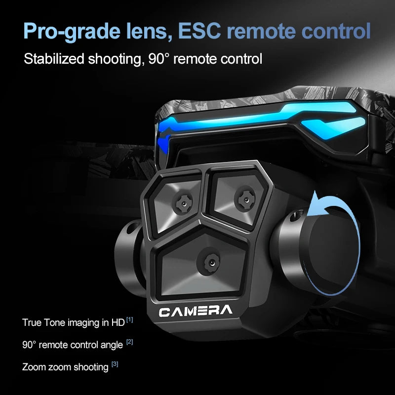 D13 Drone 4K Professional Three HD Camera with Large Screen