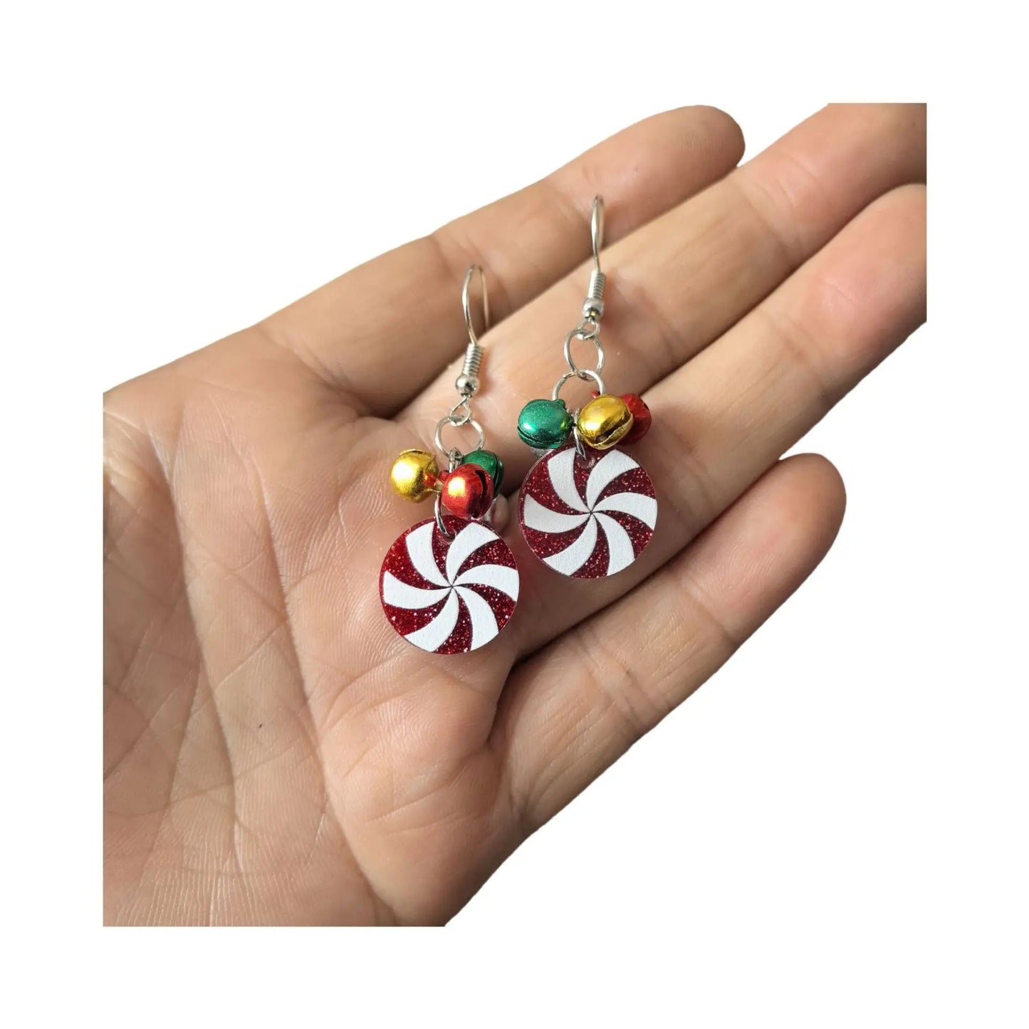 Christmas Theme Sparkling Earrings