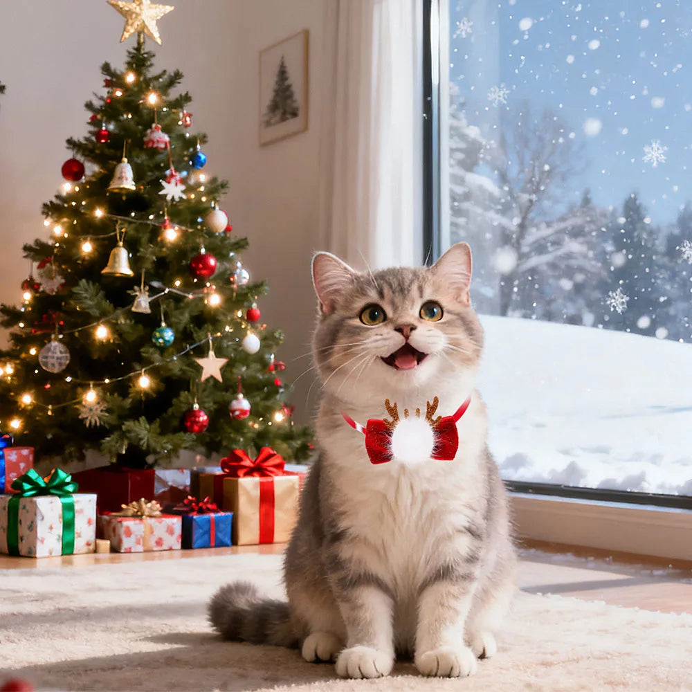 Fashion Dog Bowties For Christmas 30pcs