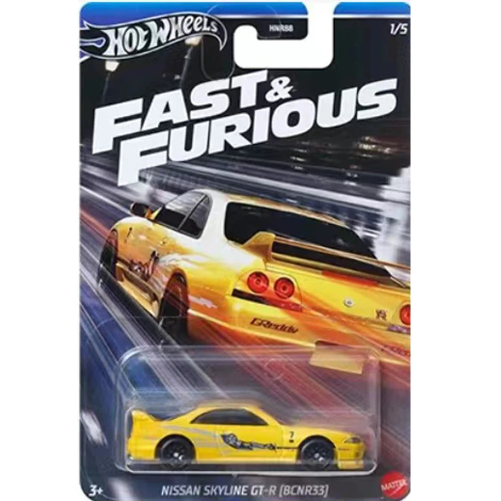 Hot Wheels Cars Fast & Furious