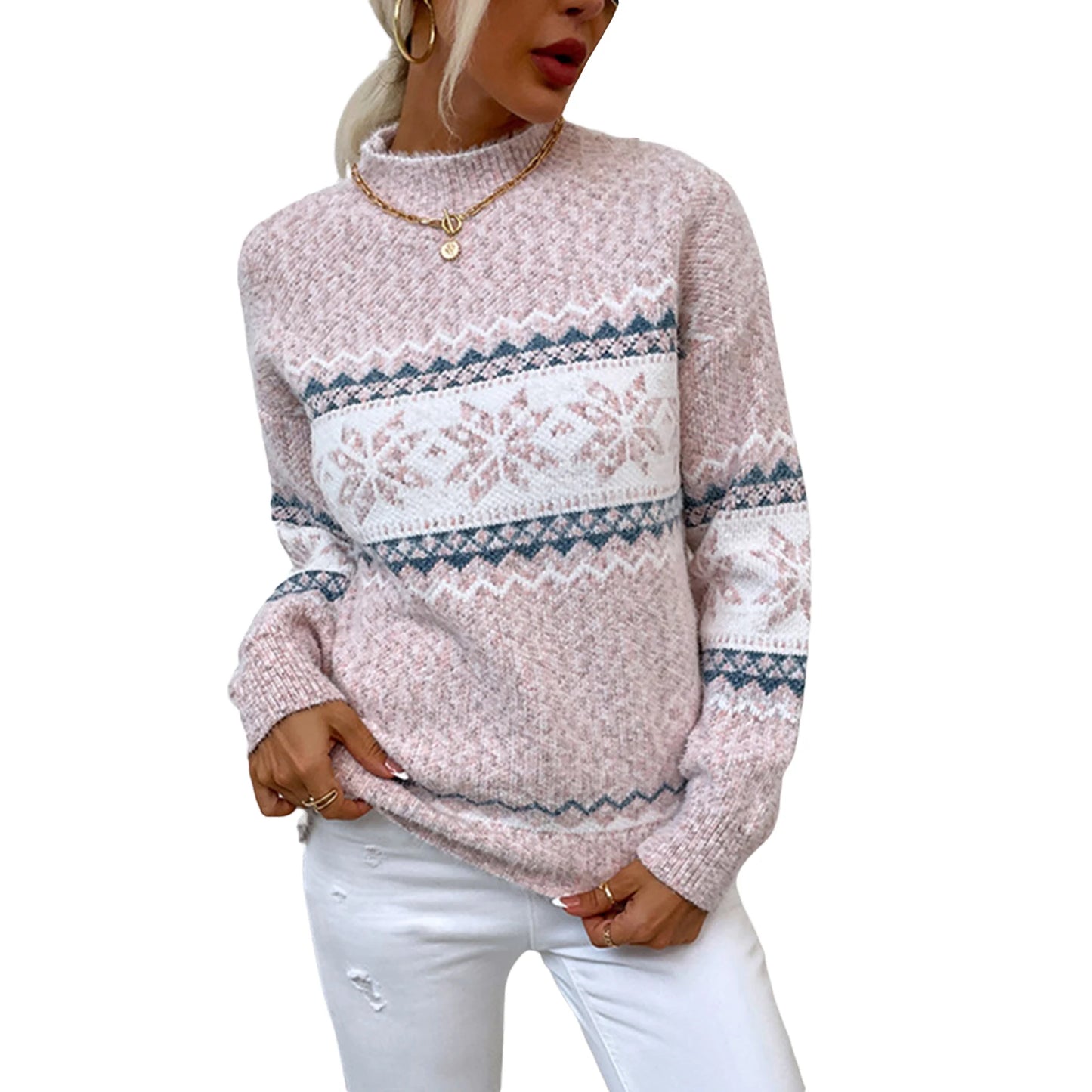 Women's Loose Christmas Knitted Sweater