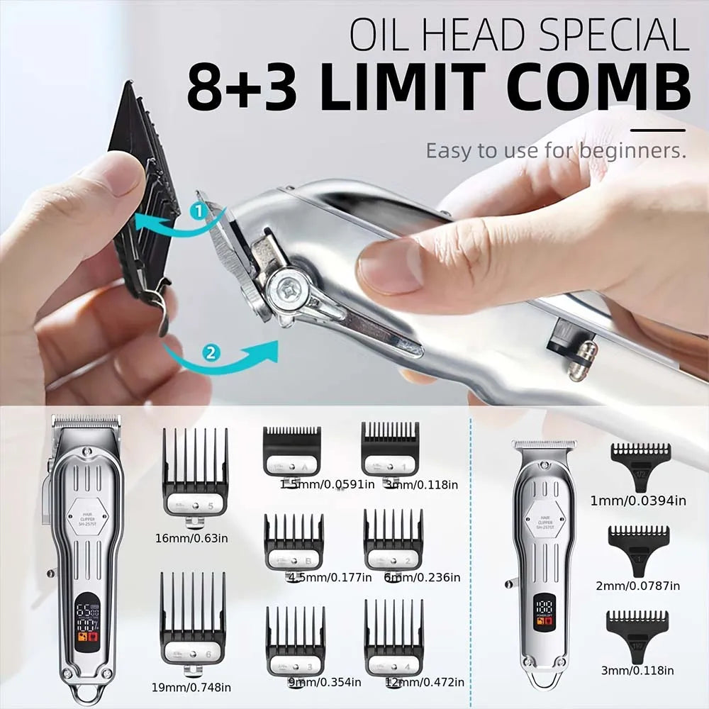 Hair Clippers and Trimmers Set