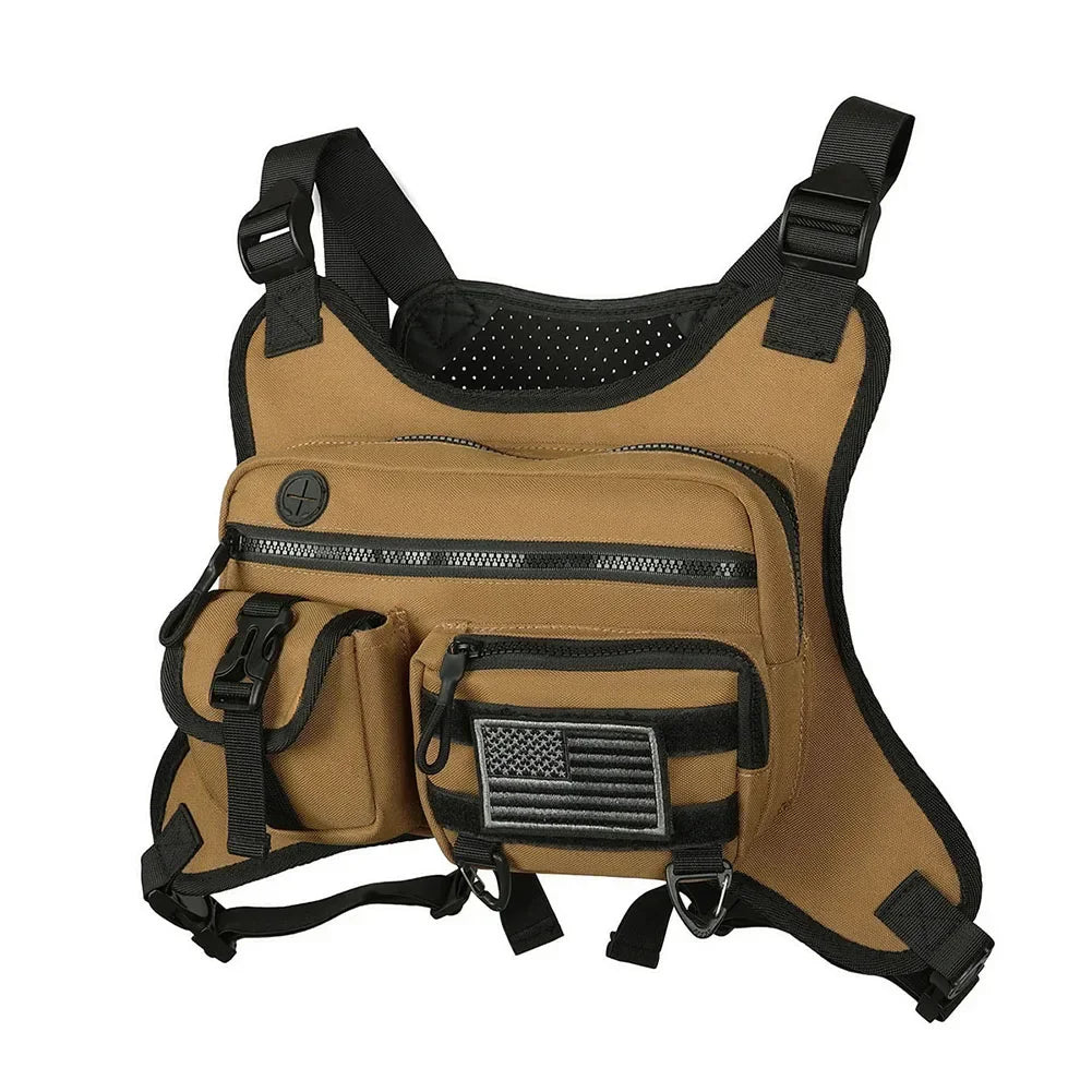 Sports Chest Bag With Adjustable Strap