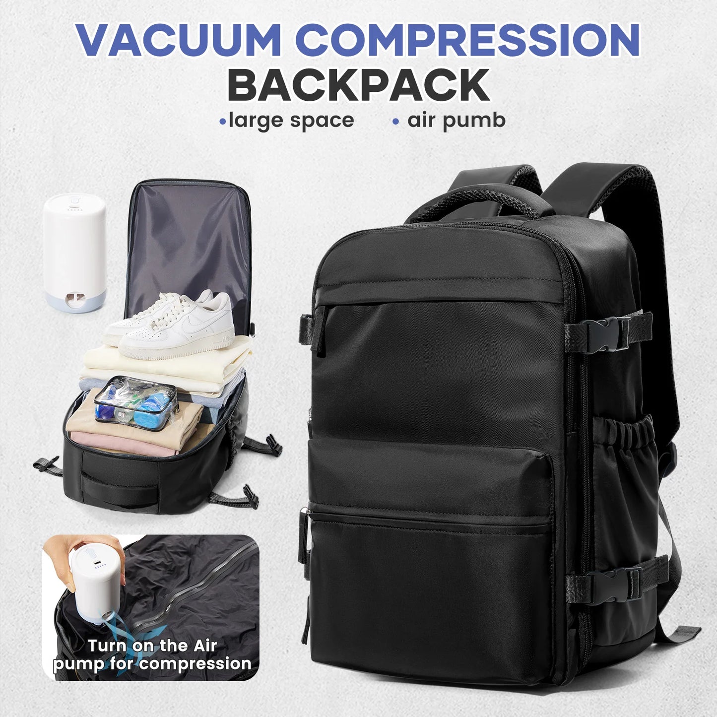Vacuum Large Travel Backpack