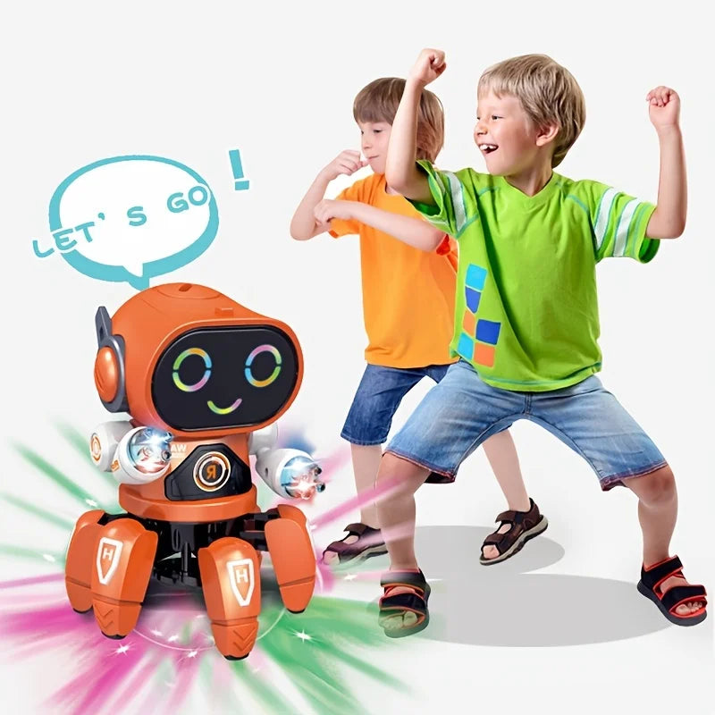 LED Light Musical Dancing Robot: An Educational and Interactive Toy for Kids