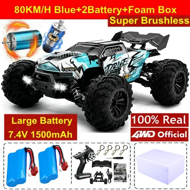 Super Brushless Brushed RC Car