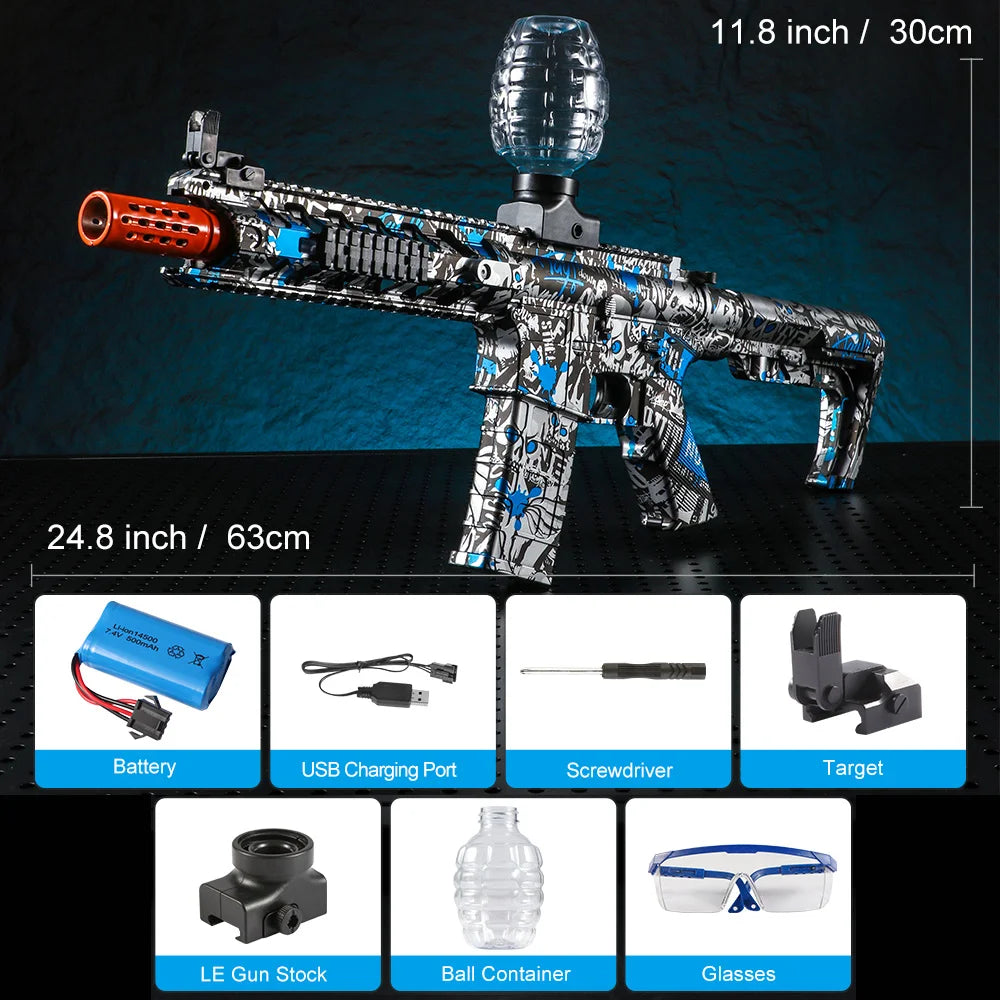 Exclusive M4 Electric Gel Ball Blaster Toy Gun