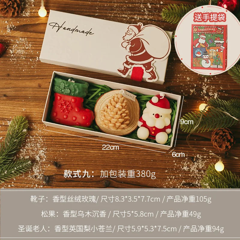 Christmas Scented Candle Gift Set