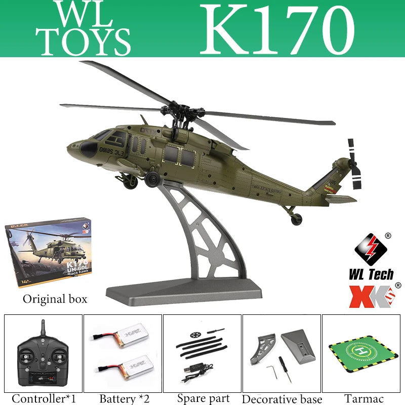 Black Hawk Remote-controlled Helicopter