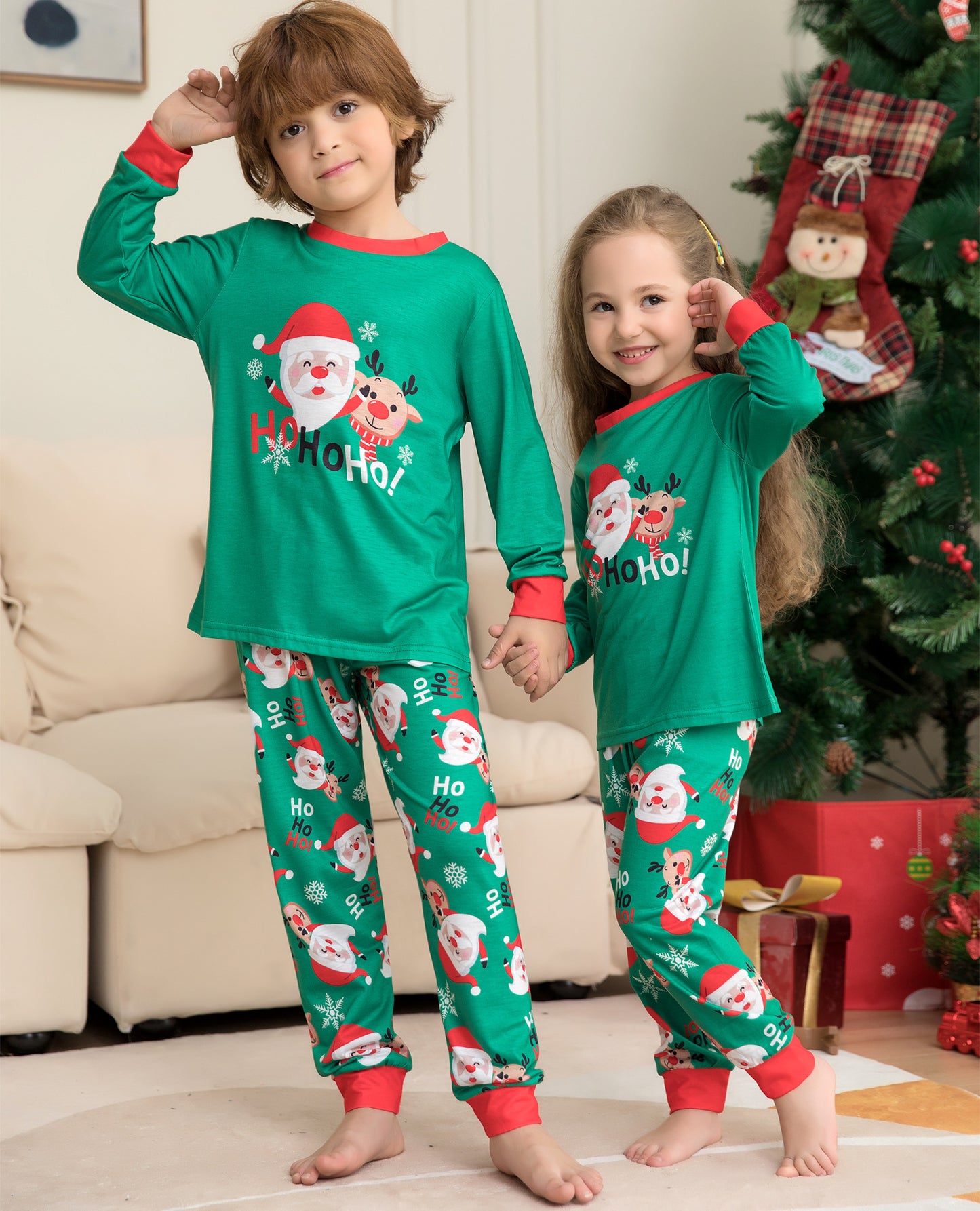 Matching Family Christmas PJs Sets