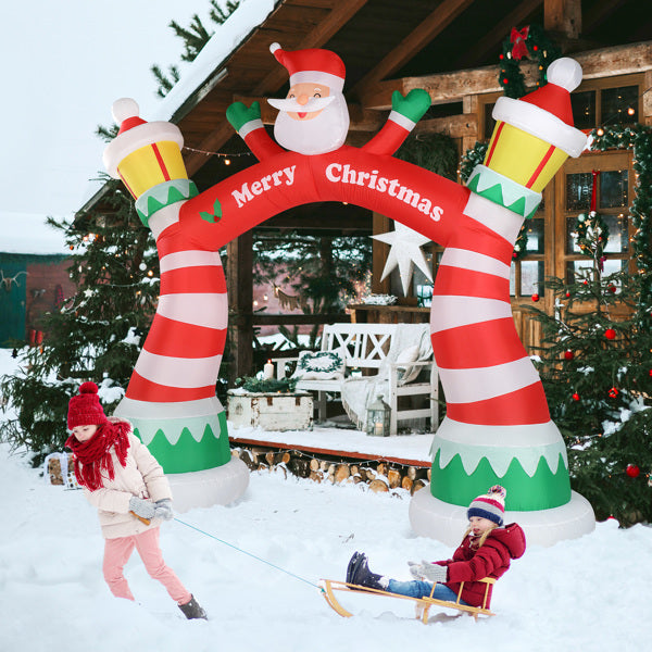 Christmas Inflatable Arch 8.9ft