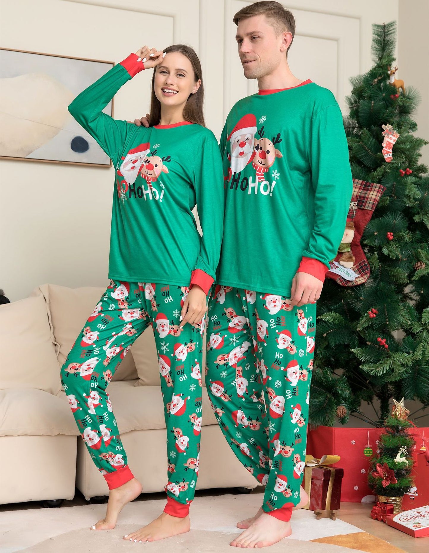 Matching Family Christmas PJs Sets