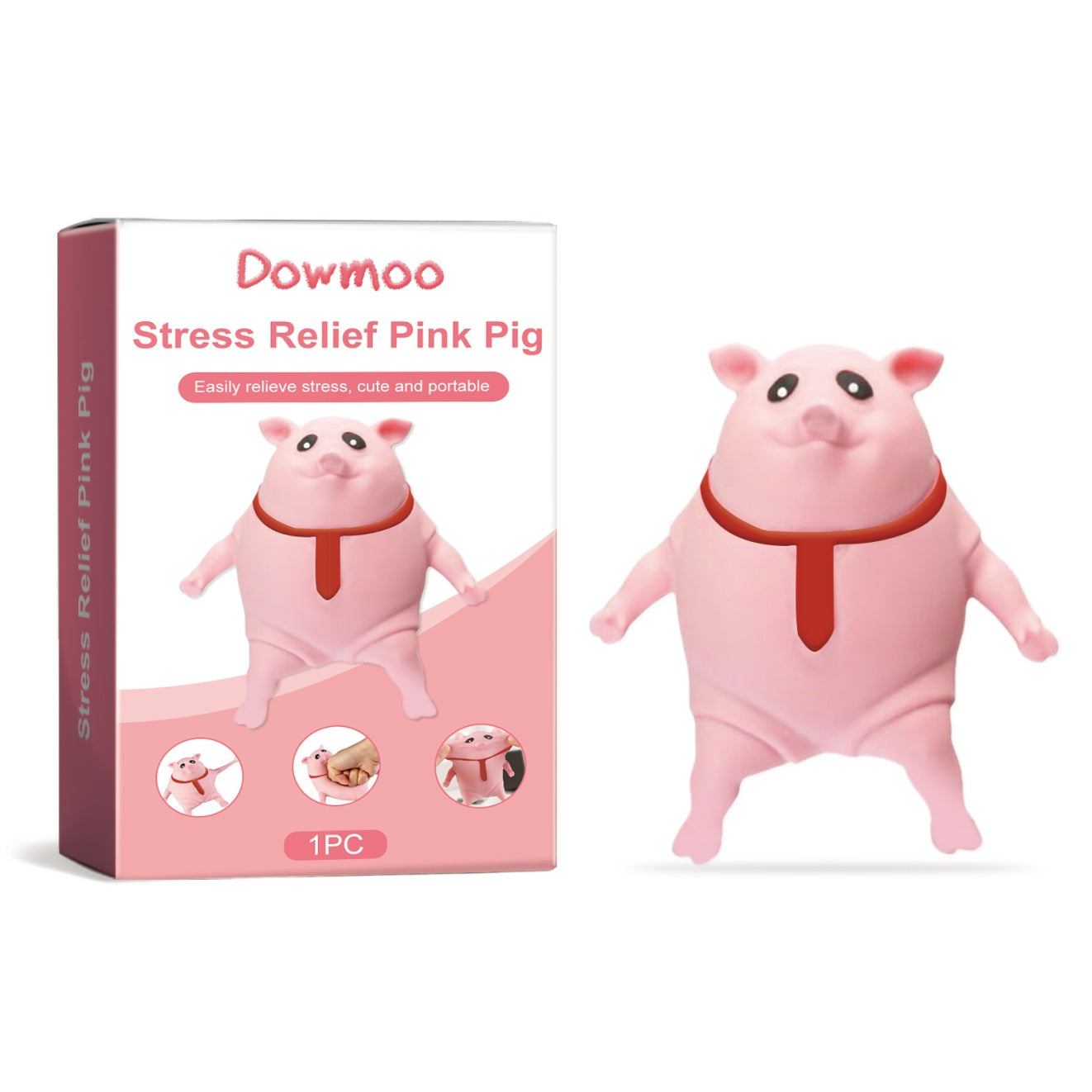 Creative Cartoon Dowmoo Pig Toy