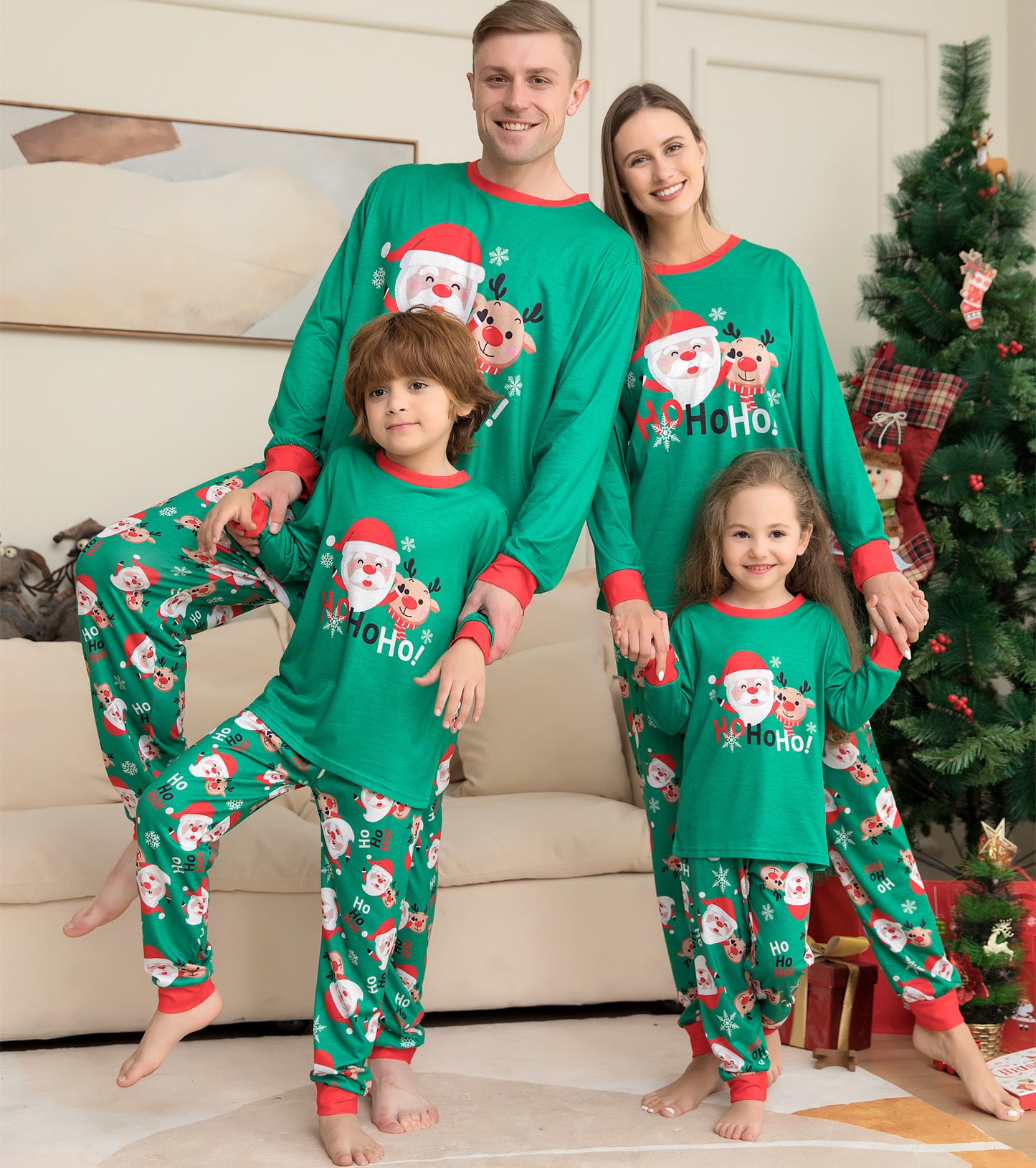 Matching Family Christmas PJs Sets
